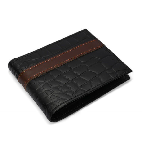 Unique Black Cobra Style Original Leather Wallet