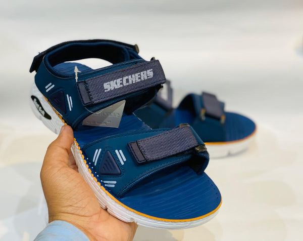 Skechers Men's Comfort Sandals - Navy Blue